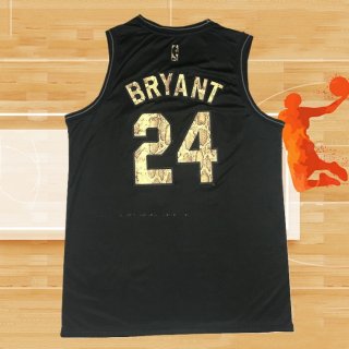 Camiseta Los Angeles Lakers Kobe Bryant NO 24 Negro