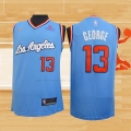 Camiseta Los Angeles Clippers Paul George NO 13 2019-20 Azul