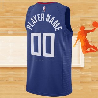 Camiseta Los Angeles Clippers Personalizada Icon 2020-21 Azul