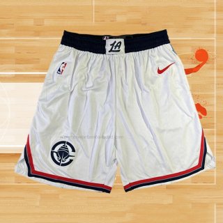 Pantalone Los Angeles Clippers Association 2024-25 Blanco