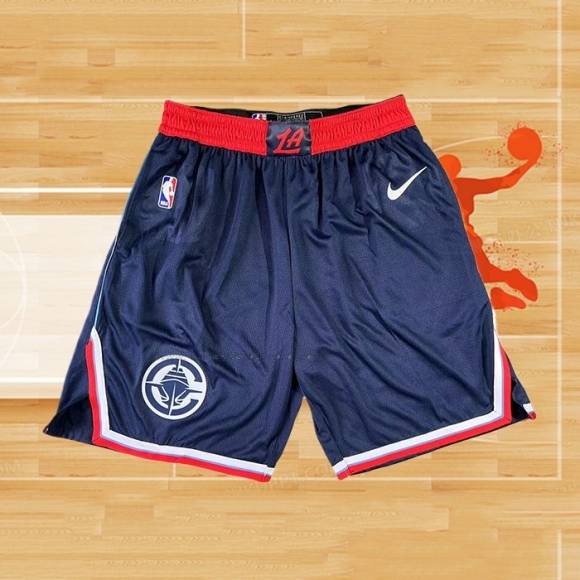 Pantalone Los Angeles Clippers Icon 2024-25 Azul