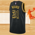 Camiseta Los Angeles Lakers Austin Reaves NO 31 Mamba 2021-22 Negro