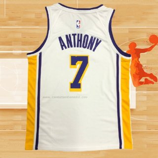 Camiseta Los Angeles Lakers Carmelo Anthony NO 7 Association Blanco