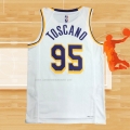 Camiseta Los Angeles Lakers Juan Toscano-Anderson NO 95 Association 2021-22 Blanco