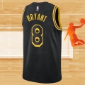 Camiseta Los Angeles Lakers Kobe Bryant NO 8 Ciudad 2017-18 Negro