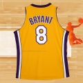 Camiseta Los Angeles Lakers Kobe Bryant NO 8 Icon 1999-00 Finals Bound Amarillo