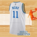 Camiseta Los Angeles Lakers Malik Monk NO 11 Classic 2022-23 Blanco
