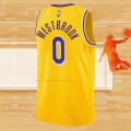 Camiseta Los Angeles Lakers Russell Westbrook NO 0 Icon 2020 Amarillo