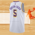 Camiseta Los Angeles Lakers Talen Horton-Tucker NO 5 Association 2021-2022 Blanco
