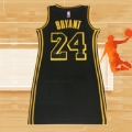 Camiseta Mujer Los Angeles Lakers Kobe Bryant NO 24 Negro