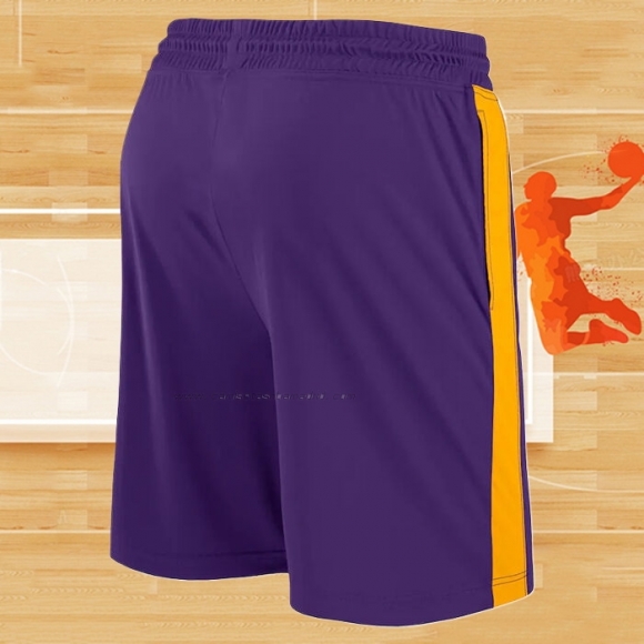 Pantalone Los Angeles Lakers 75th Anniversary Violeta