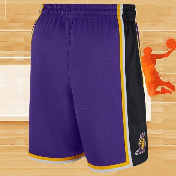 Pantalone Los Angeles Lakers Association Edition 2020-21 Violeta