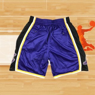 Pantalone Los Angeles Lakers Just Don Violeta2