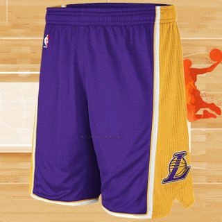 Pantalone Los Angeles Lakers Mitchell & Ness 2009-10 Violeta