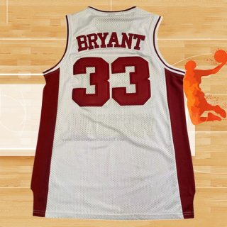 Camiseta Lower Merion Kobe Bryant NO 33 Blanco
