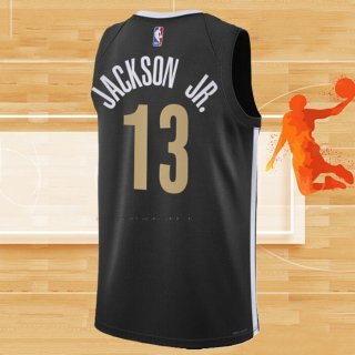 Camiseta Memphis Grizzlies Jaren Jackson JR. NO 13 Ciudad 2023-24 Negro