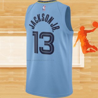 Camiseta Memphis Grizzlies Jaren Jackson Jr. NO 13 Statement 2019-20 Azul