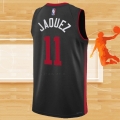 Camiseta Miami Heat Jaime Jaquez JR. NO 11 Ciudad 2023-24 Negro