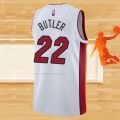 Camiseta Miami Heat Jimmy Butler NO 22 Association 2021-22 Blanco