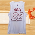 Camiseta Miami Heat Jimmy Butler NO 22 Fashion Royalty Blanco