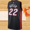 Camiseta Miami Heat Jimmy Butler NO 22 Icon 2020-21 Negro