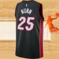 Camiseta Miami Heat Kendrick Nunn NO 25 Icon 2020-21 Negro