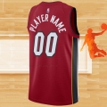 Camiseta Miami Heat Personalizada Statement Rojo
