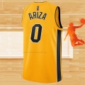 Camiseta Miami Heat Trevor Ariza NO 0 Earned 2020-21 Oro