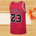 Camiseta Chicago Bulls Michael Jordan NO 23 1997-98 NBA Finals Mitchell & Ness Rojo