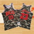Camiseta Chicago Bulls Michael Jordan NO 23 Hardwood Verde