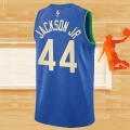 Camiseta Milwaukee Bucks Andre Jackson JR. NO 44 Ciudad 2023-24 Azul