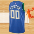 Camiseta Milwaukee Bucks Personalizada Ciudad 2023-24 Azul