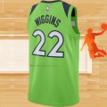Camiseta Minnesota Timberwolves Andrew Wiggins NO 22 Statement 2020-21 Verde