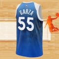 Camiseta Minnesota Timberwolves Luka Garza NO 55 Ciudad 2023-24 Azul