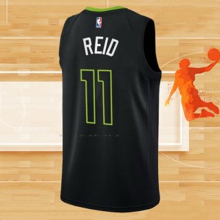 Camiseta Minnesota Timberwolves Naz Reid NO 11 Statement 2022-23 Negro