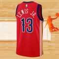Camiseta New Orleans Pelicans Kira Lewis Jr NO 13 Statement 2023-24 Rojo