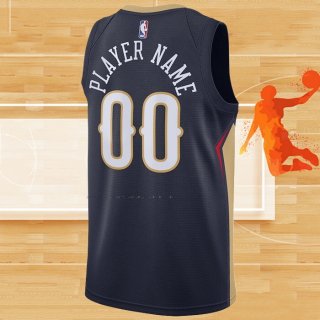 Camiseta New Orleans Pelicans Personalizada Icon Azul