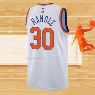 Camiseta New York Knicks Julius Randle NO 30 Association Blanco