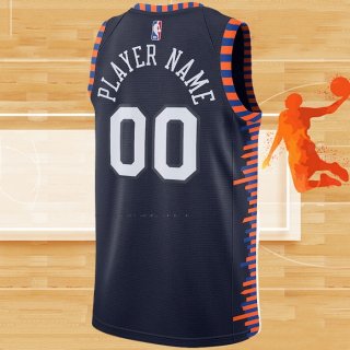 Camiseta New York Knicks Personalizada Ciudad Edition 2019-20 Azul