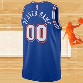 Camiseta New York Knicks Personalizada Statement 2019-20 Azul