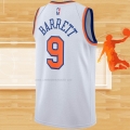 Camiseta New York Knicks RJ Barrett NO 9 Association 2019-20 Blanco