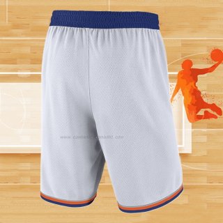 Pantalone New York Knicks 2017-18 Blanco
