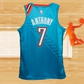Camiseta Oklahoma City Thunder Carmelo Anthony NO 7 Ciudad 2018-19 Azul