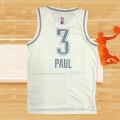 Camiseta Oklahoma City Thunder Chris Paul NO 3 Ciudad 2021-22 Blanco