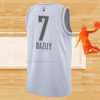 Camiseta Oklahoma City Thunder Darius Bazley NO 7 Ciudad 2021-22 Blanco