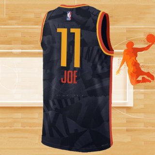 Camiseta Oklahoma City Thunder Isaiah Joe NO 11 Ciudad 2023-24 Negro