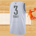 Camiseta Oklahoma City Thunder Josh Giddey NO 3 Ciudad 2021-22 Blanco