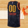 Camiseta Oklahoma City Thunder Personalizada Ciudad 2023-24 Negro