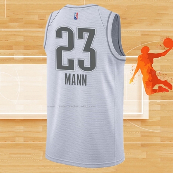 Camiseta Oklahoma City Thunder Tre Mann NO 23 Ciudad 2021-22 Blanco