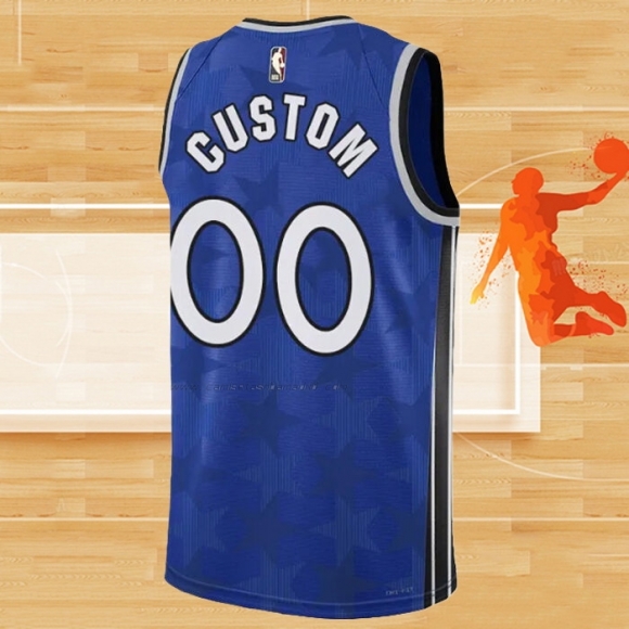 Camiseta Orlando Magic Personalizada Classic 2023-24 Azul